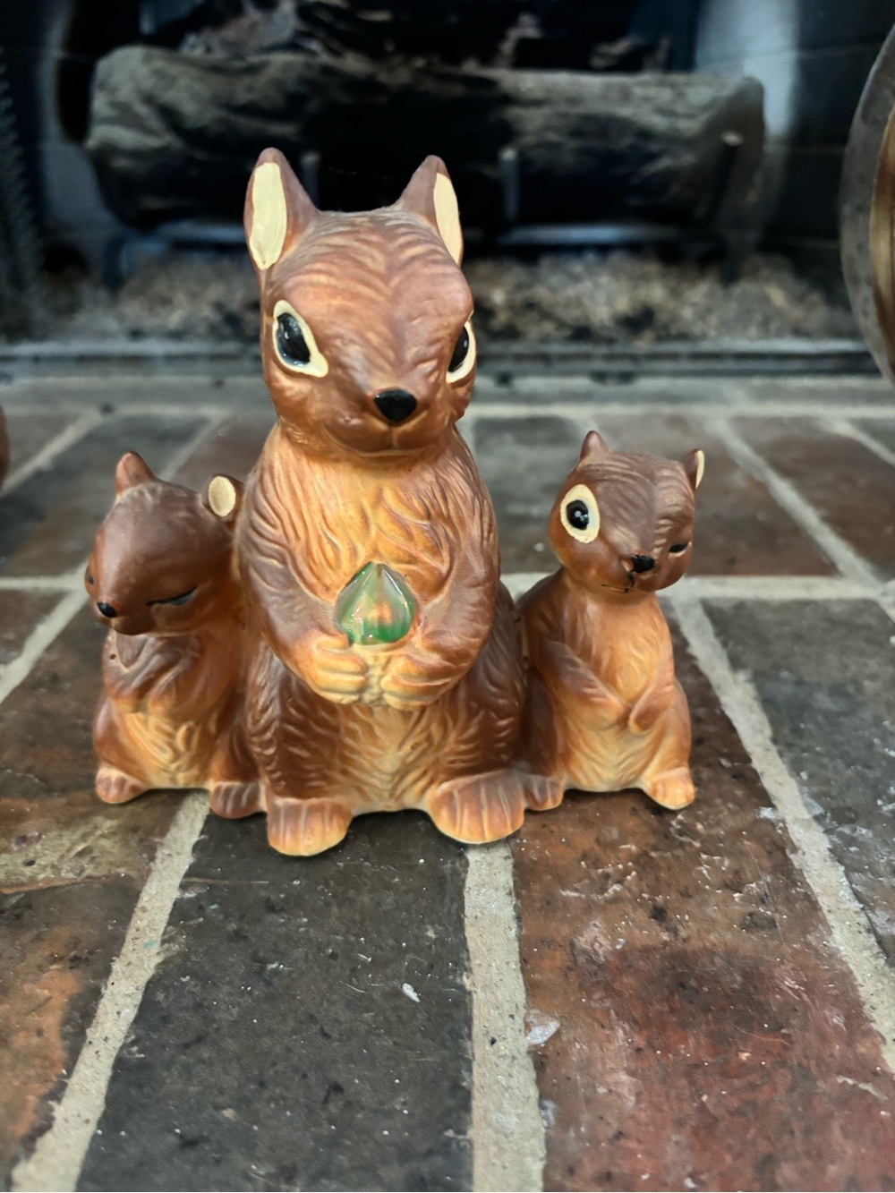 Vintage squirrel bank